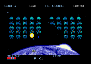 Скриншот игры Space Invaders '91